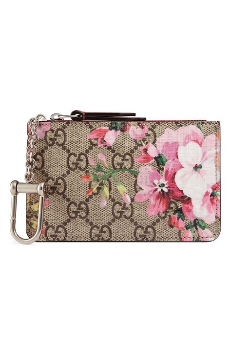 gucci blooms clutch bag|gucci blooms key pouch.